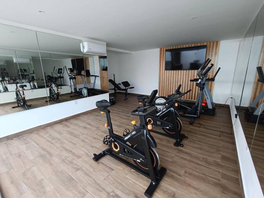 Apartment Depto Moderno 1br Gimnasio Sauna Jacuzzi Y Piscina Rooftop *
