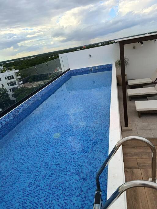 Depto Moderno 1br Gimnasio Sauna Jacuzzi Y Piscina Rooftop *