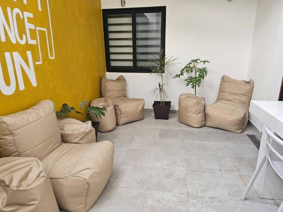 Depto Moderno 1br Gimnasio Sauna Jacuzzi Y Piscina Rooftop *