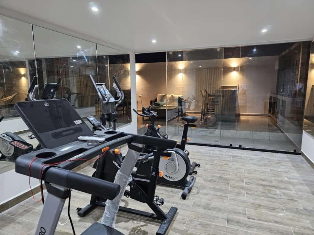 Depto Moderno 1br Gimnasio Sauna Jacuzzi Y Piscina Rooftop Apartment *