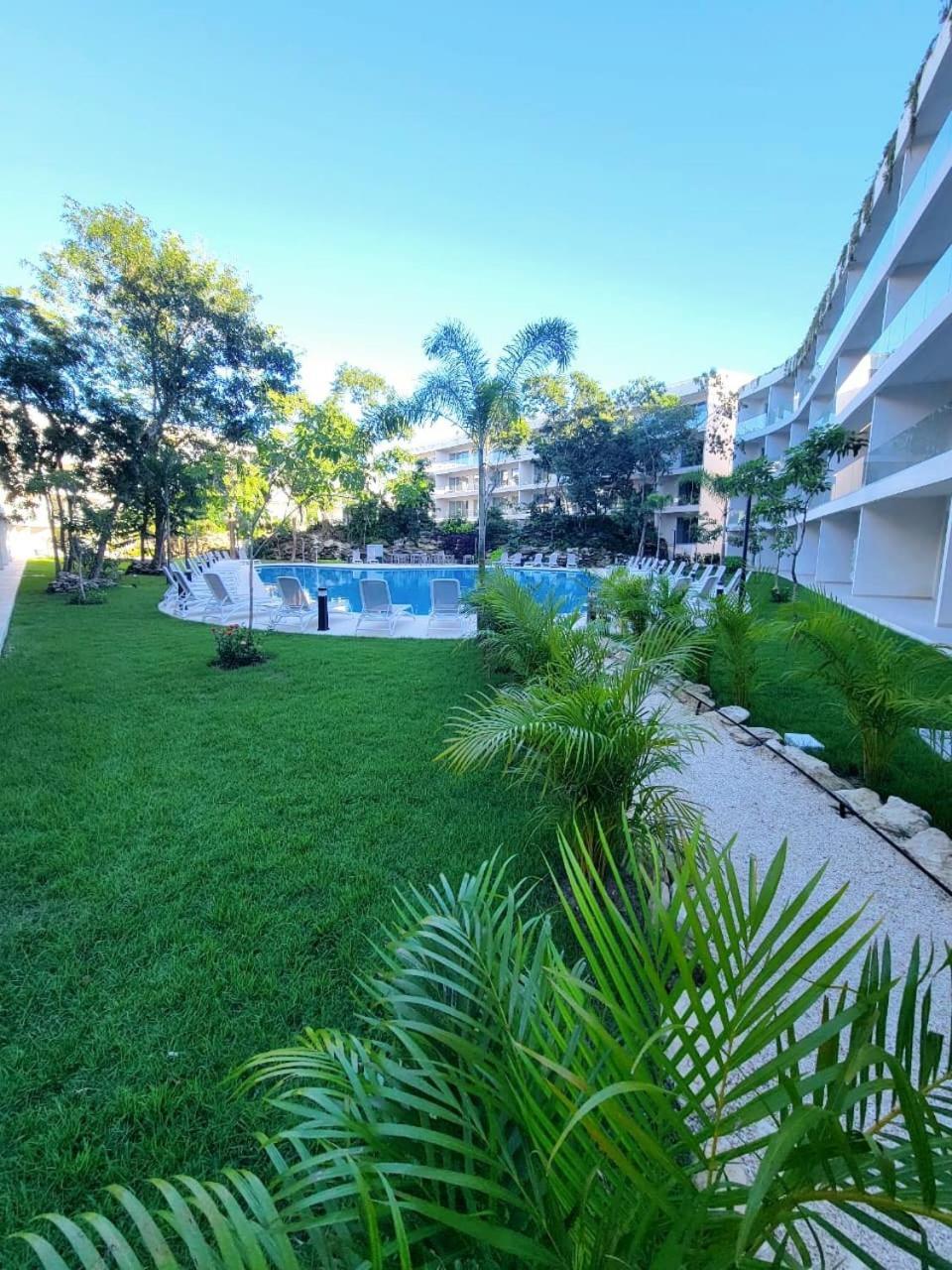 Modern Playacar With Poolside Views & Nature * Playa del Carmen