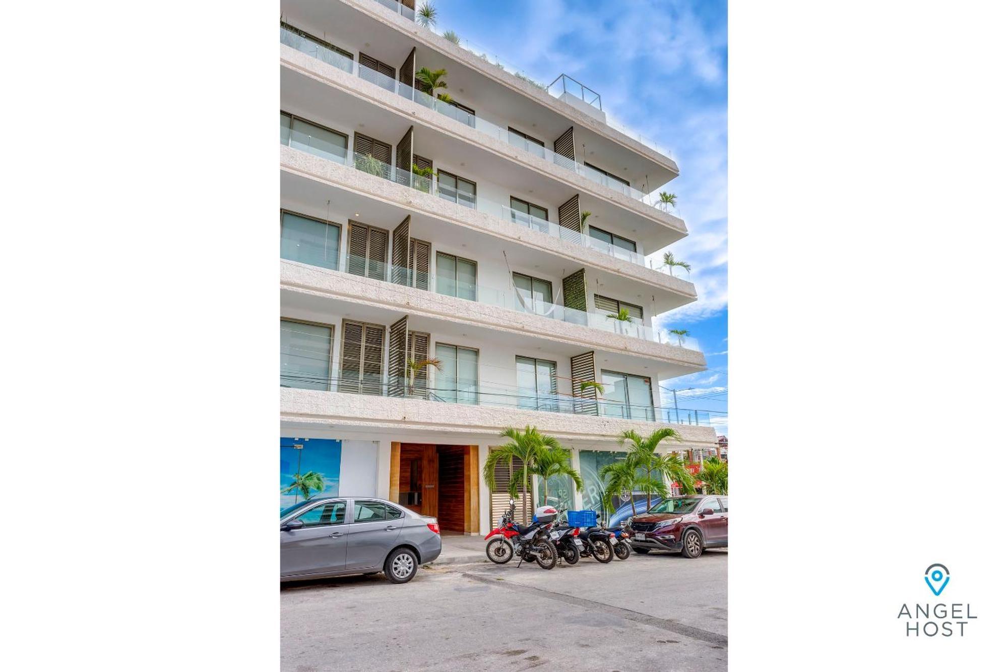 Tranquil Oceanview Rooftop Pool Gym W&d Playa del Carmen