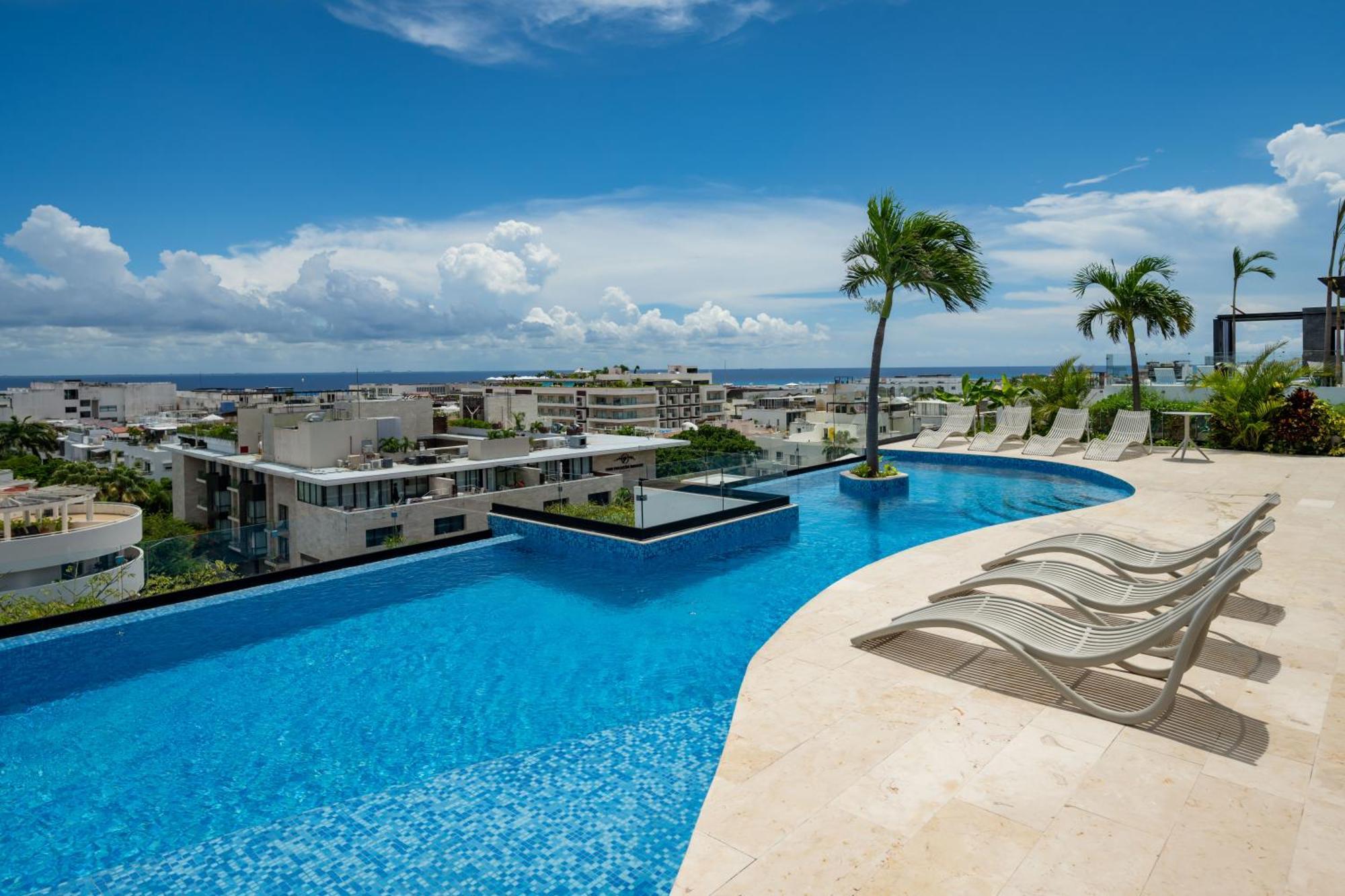Acogedor Con Roof Vista Al Mar En Lil Towm