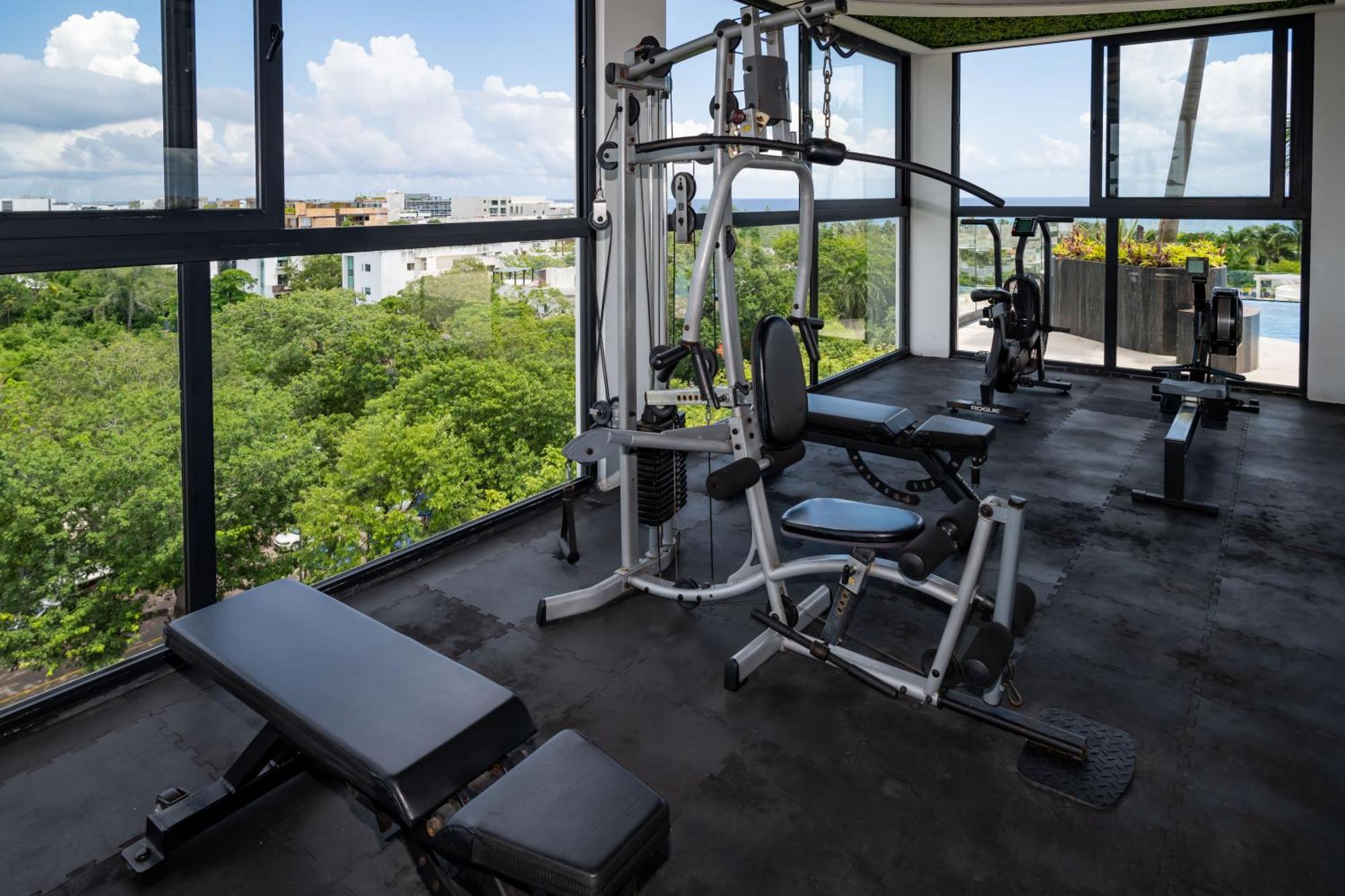 Acogedor Con Roof Vista Al Mar En Lil Towm * Playa del Carmen