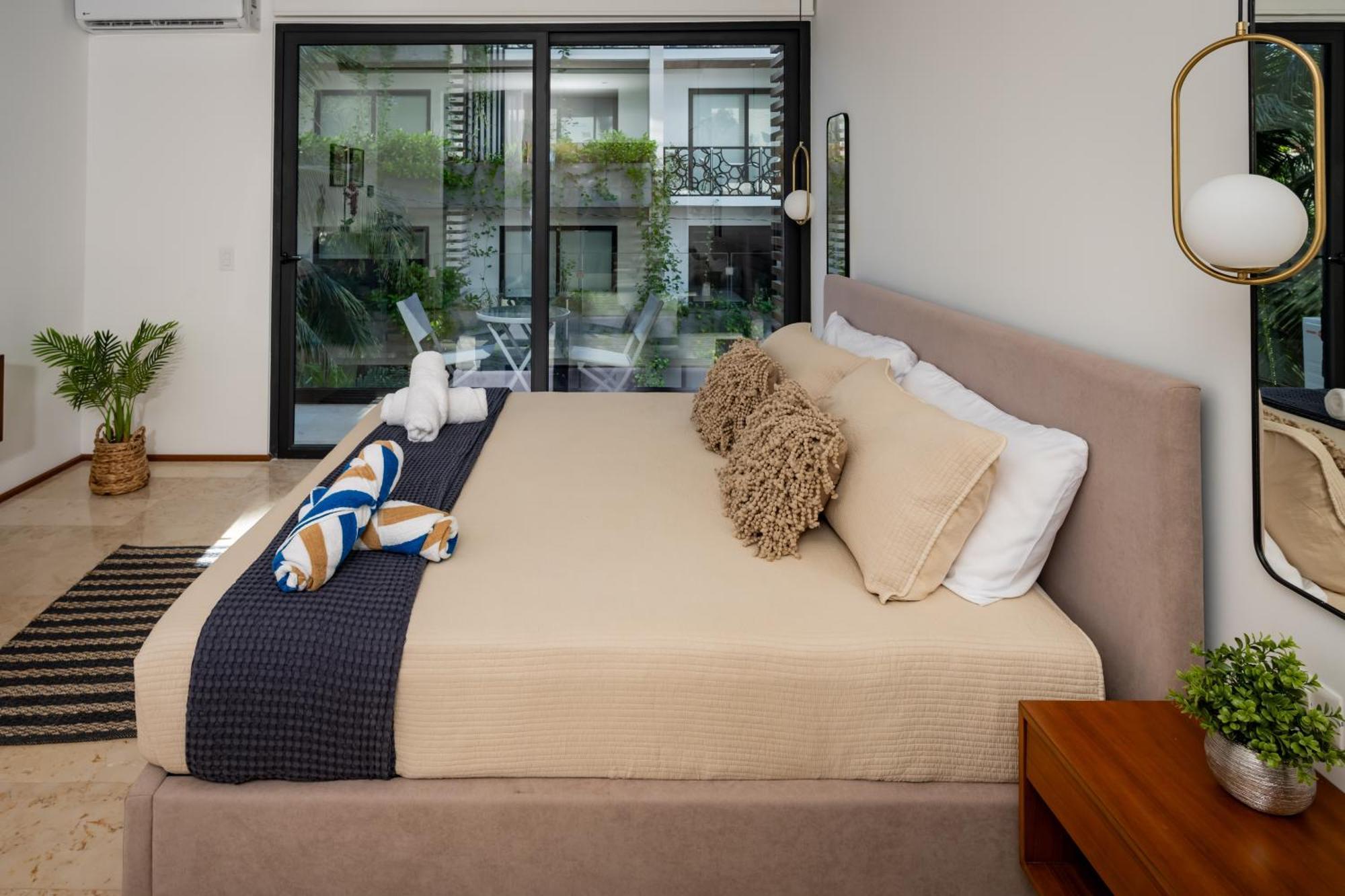 Acogedor Con Roof Vista Al Mar En Lil Towm * Playa del Carmen
