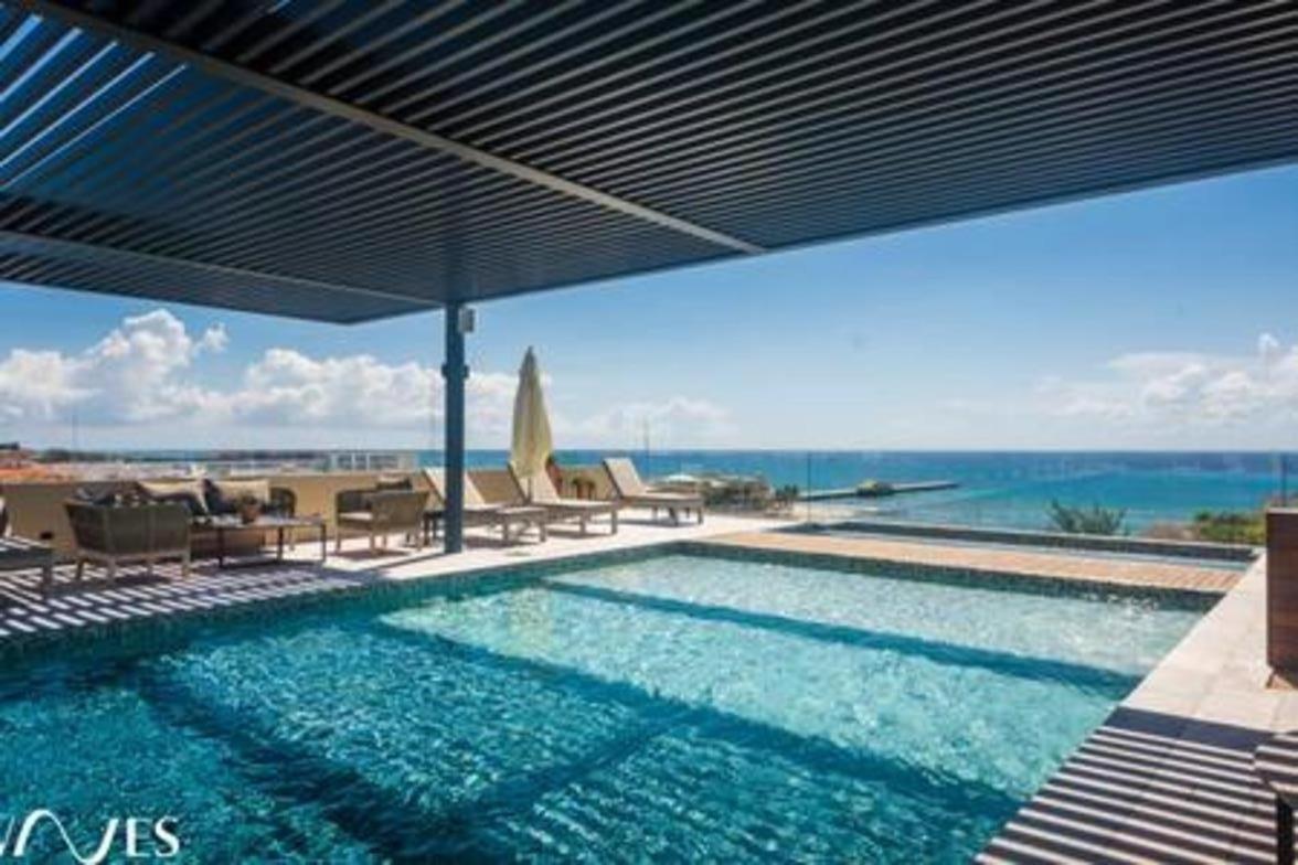 Apartment 2 Br. With Rooftop Pool And Stunning Ocean View Playa del Carmen