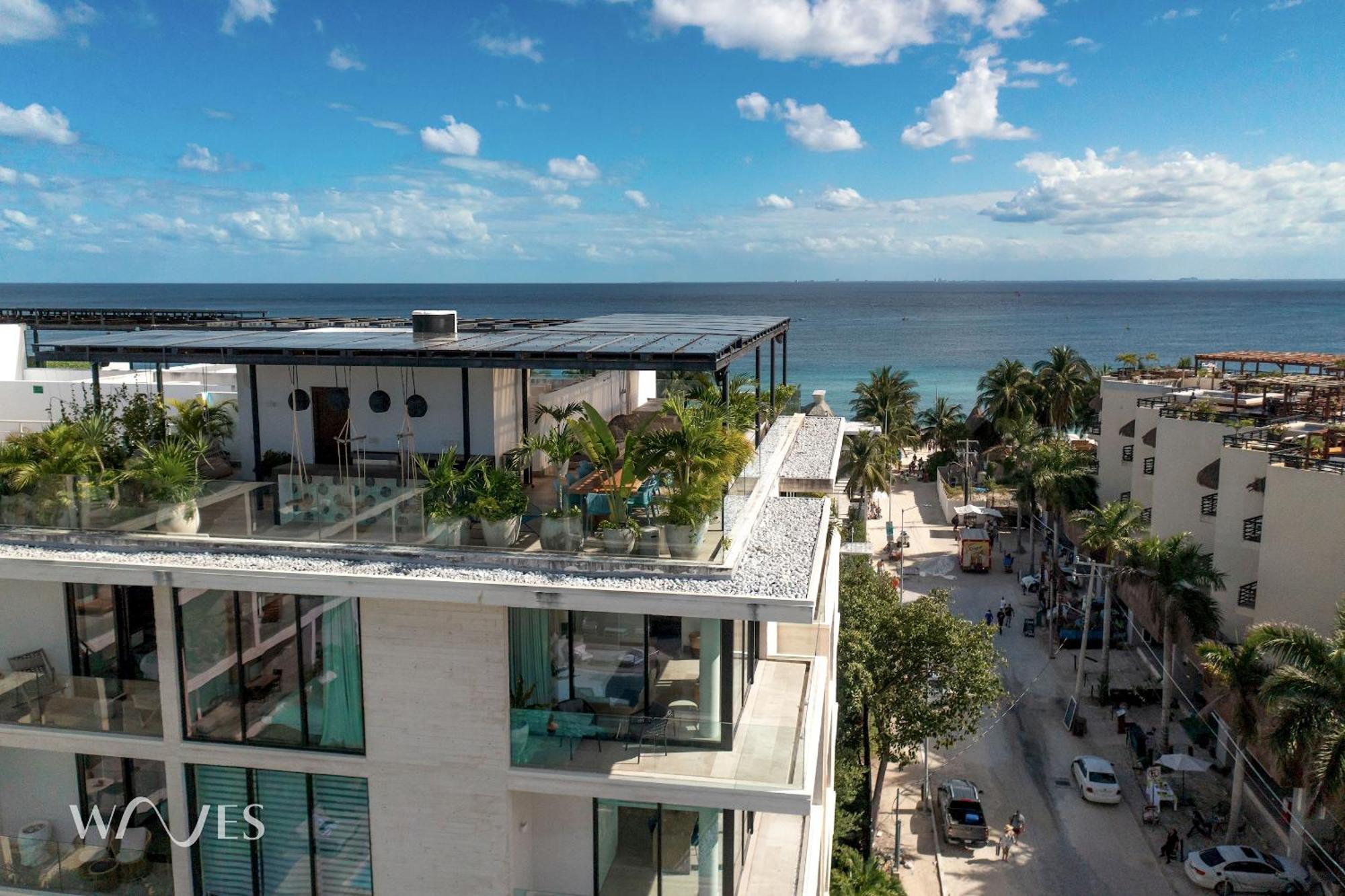 Apartment 3 Br. Ocean Front Ph With Stunning Views Playa del Carmen