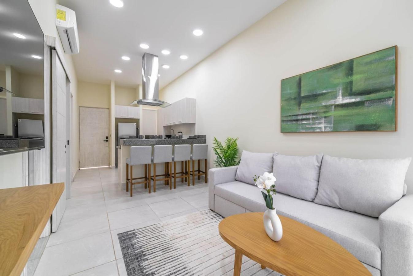 Holiday home 2 Bd With Balcony Gym Rooftop Pool Playa del Carmen