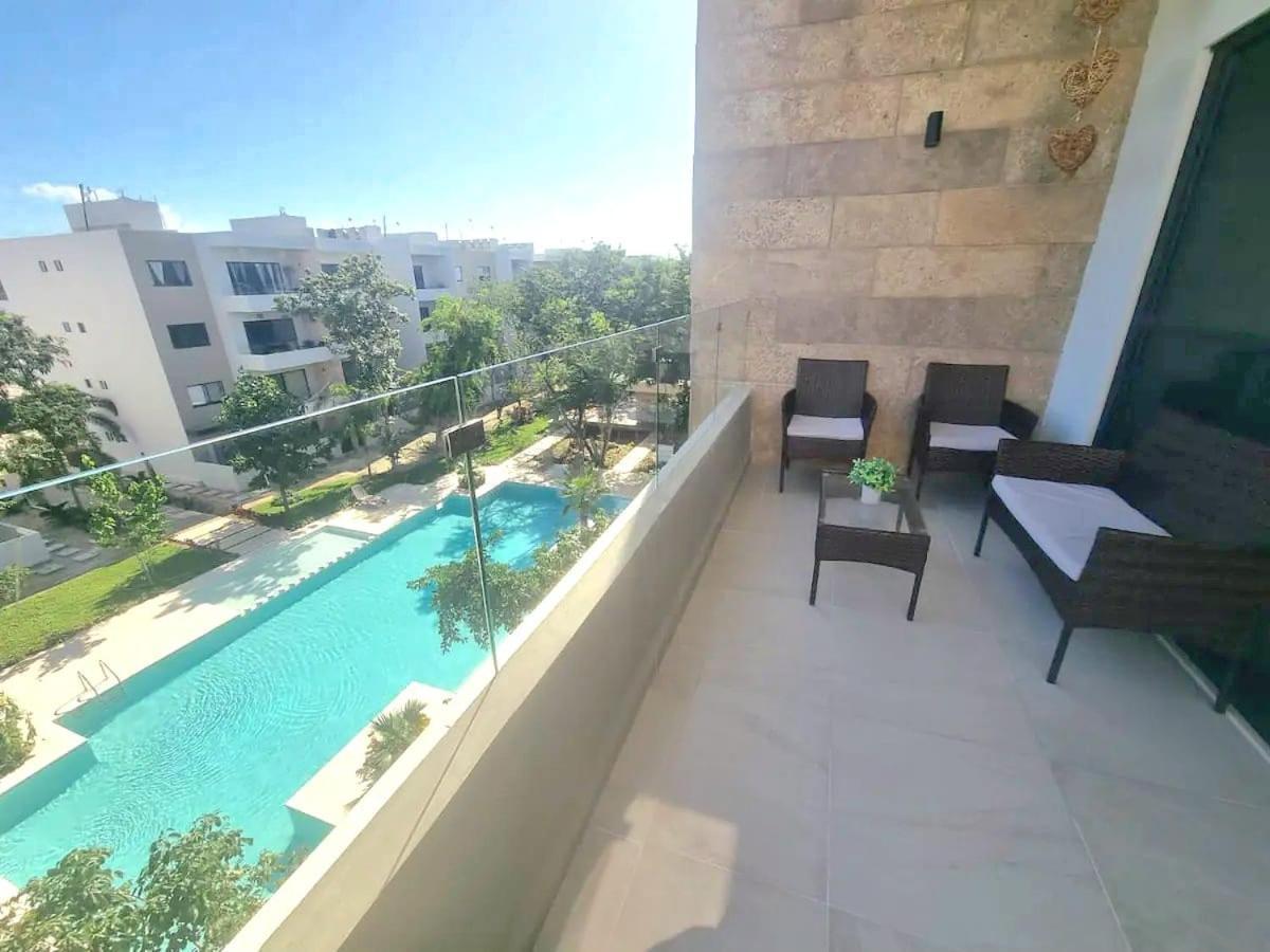 Apartment Encantador Departamento Con Vista A La Piscina Y A 10 Minutos De La Playa! *