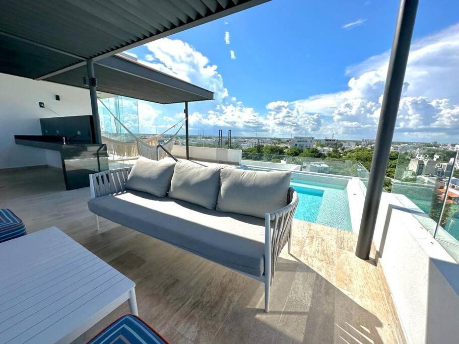 Cozy Modern View W/ Rooftop Pool & Gym - Agama 403 Apartment *