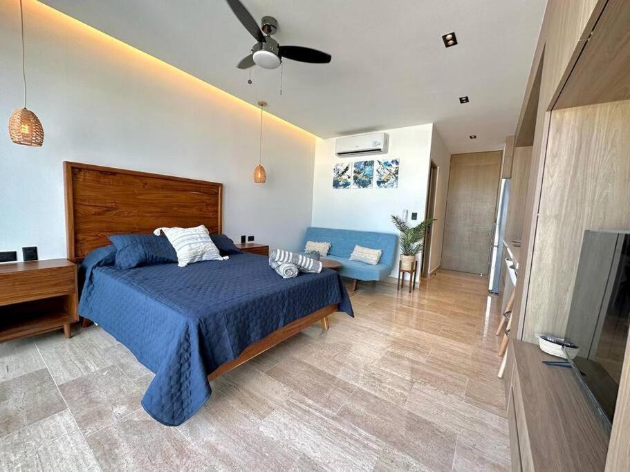 Cozy Modern View W/ Rooftop Pool & Gym - Agama 403 Apartment Playa del Carmen
