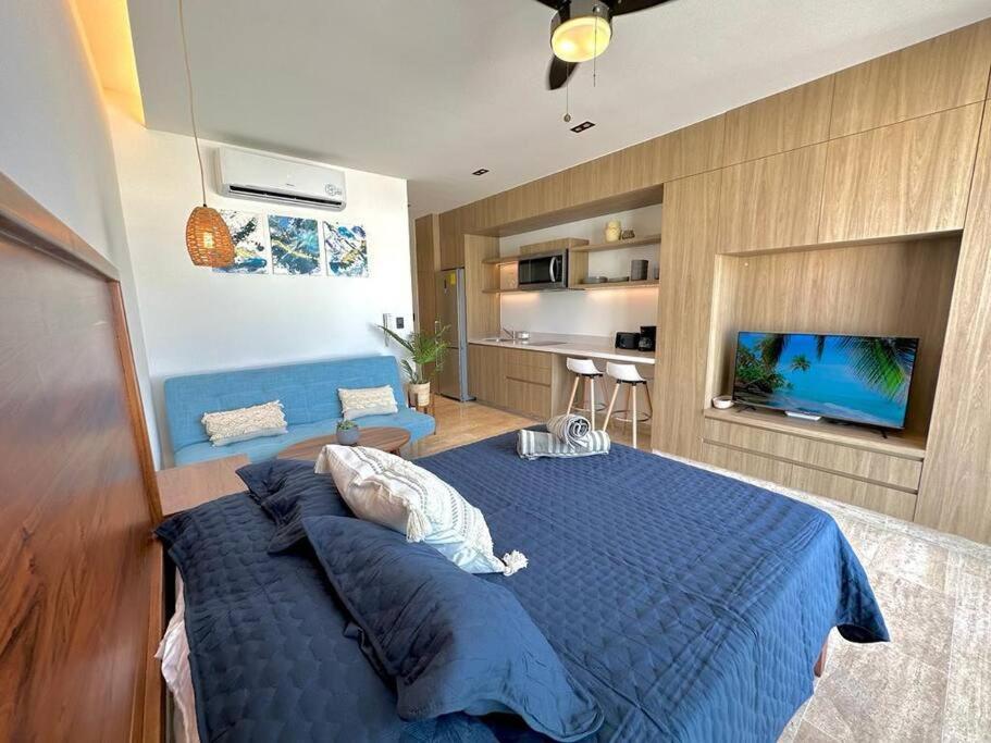 Apartment Cozy Modern View W/ Rooftop Pool & Gym - Agama 403