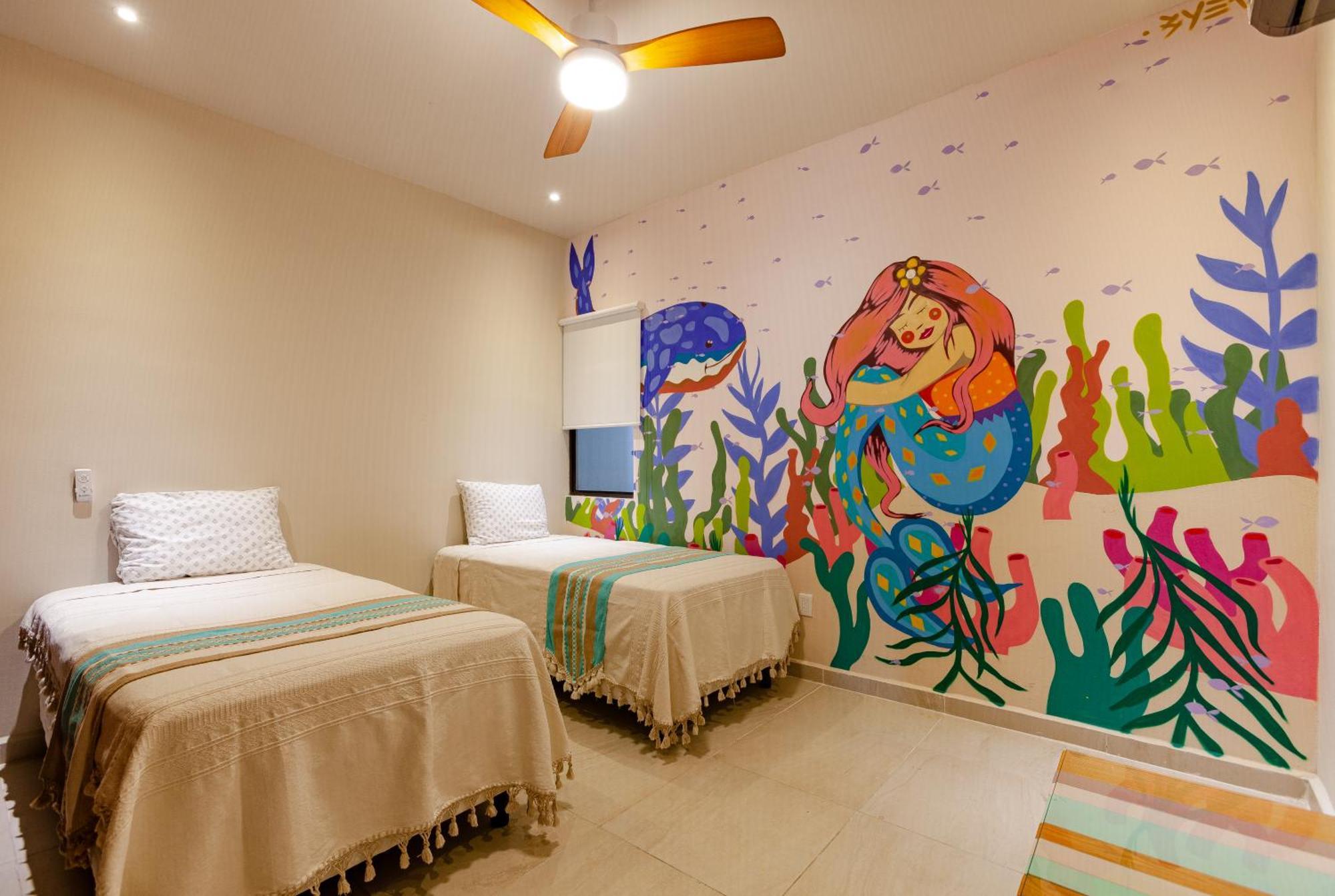 New! Condoph10min To Beachwifi 300mbgym6pools Vakantiehuis Playa del Carmen