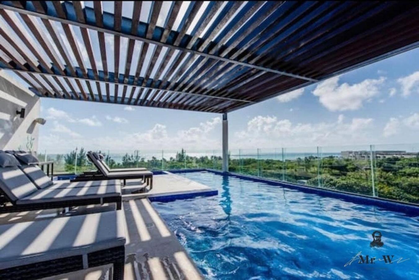 Private Pool Ph, Walk To Beach, 38th & 5th Apartment Playa del Carmen