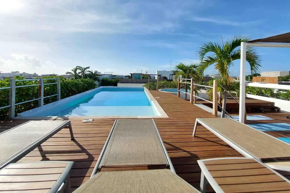 Ferienhaus Oceanview Pool Near Av 5th 6 Guest Fast Wifi Playa del Carmen