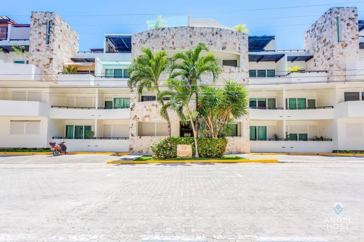 Ferienhaus New Tropical Vibe With Roof Pool 3 Blks Playa del Carmen