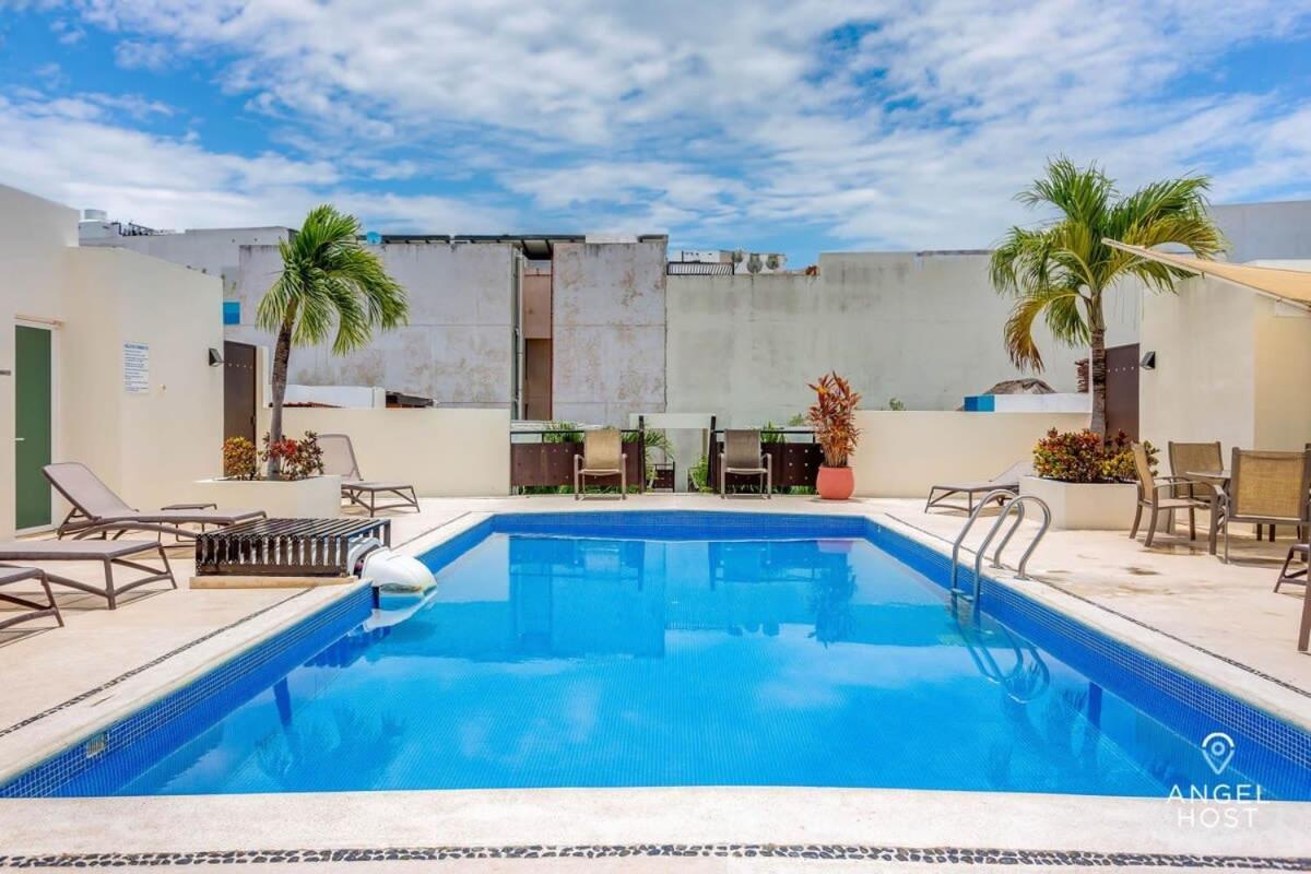 Ferienhaus New Tropical Vibe With Roof Pool 3 Blks *