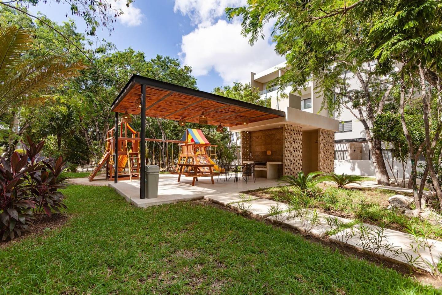 Сasa de vacaciones New!selvacondo12min To Beach,gym,pool,playground Playa del Carmen
