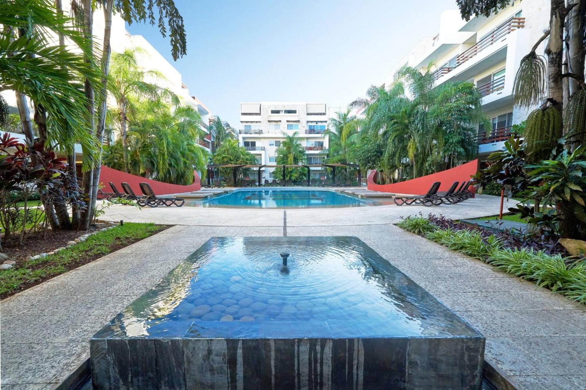 Modern 2 Bedroom With Pool, Bbq & Gym - Solana At Sabbia Casa de férias Playa del Carmen