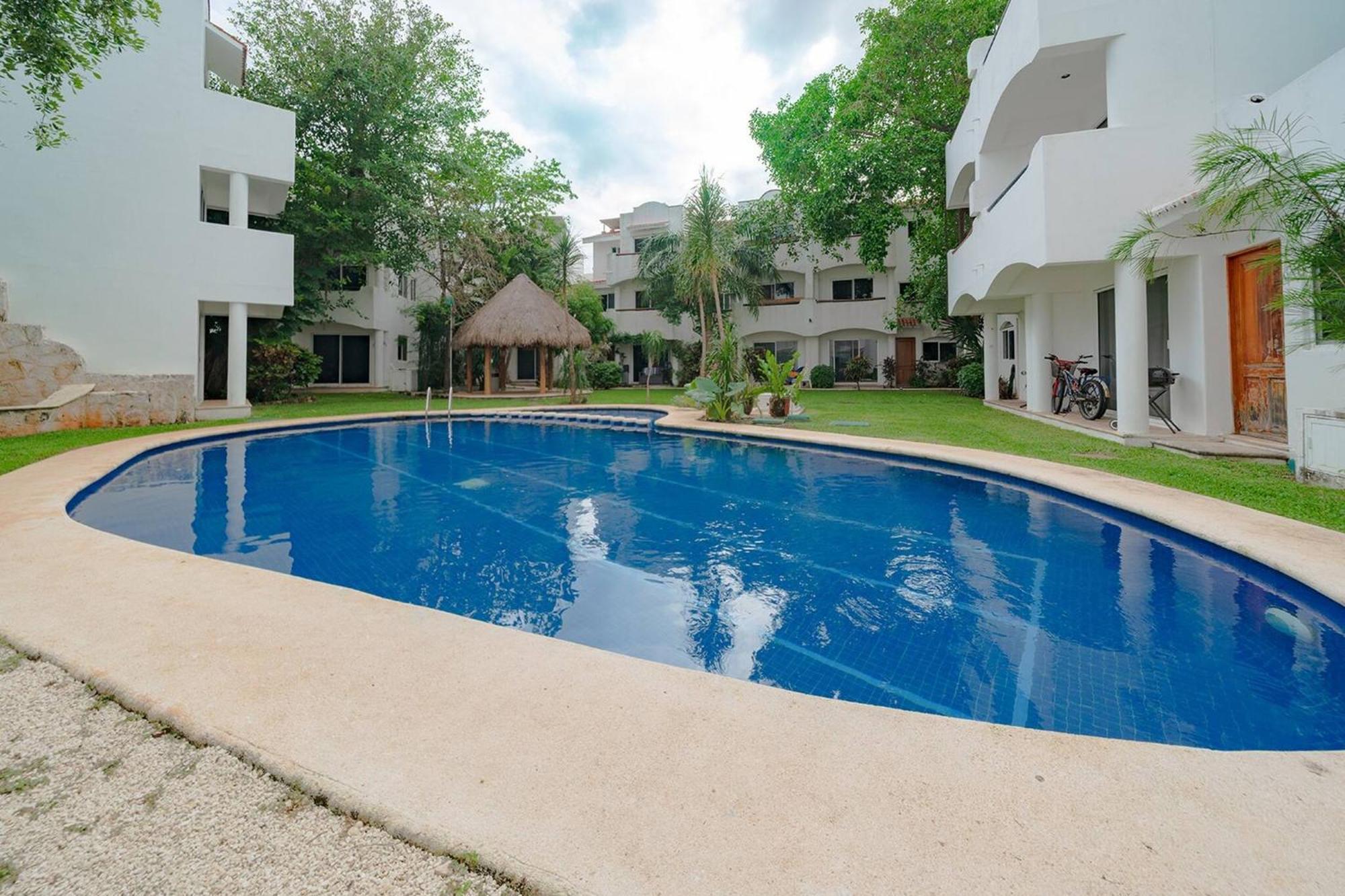 3 Bedroom With Pool - Playacar Phase Ii - At Pakal Complex 21 Vakantiehuis Playa del Carmen
