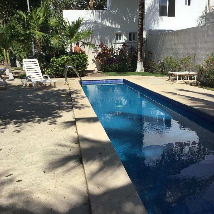 La Casa Del Mexicano Terraza Y Jardin Exoticos 12 Min Del Playa Esmeralda Сasa de vacaciones Playa del Carmen