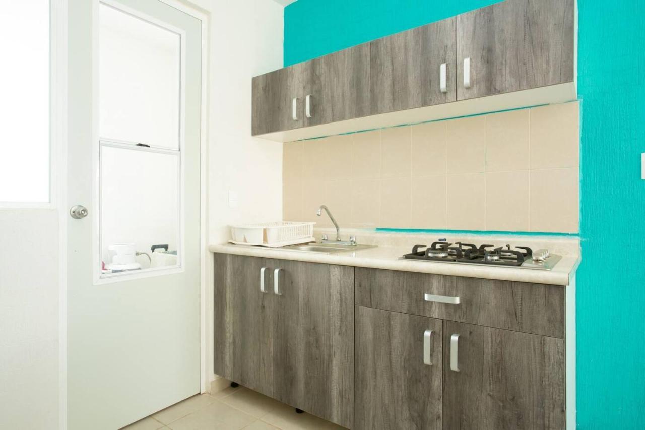Apartamento Gema Turquesa En Privada Con Seguridad Y Familiar Apartment
