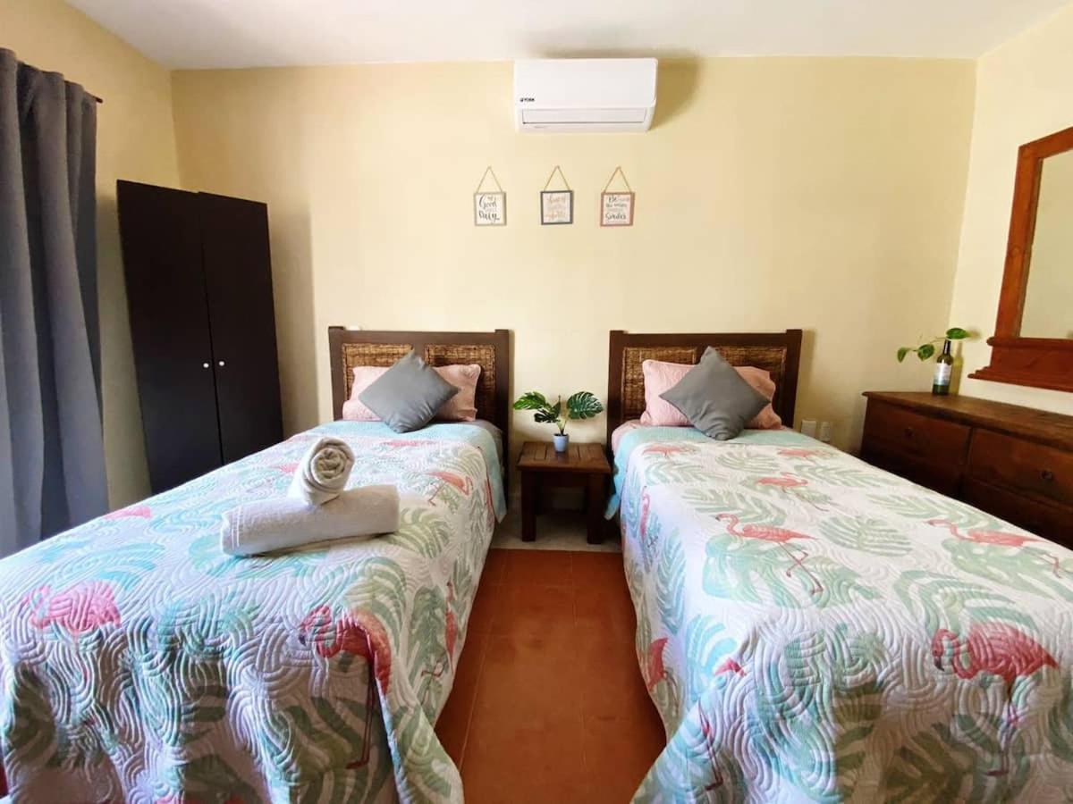 W/ Prime Location Mexican Colonial Style Apartment Playa del Carmen