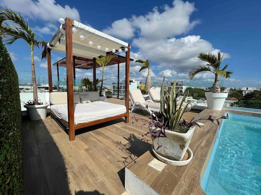 Penthouse On 5av! Private Pool! Rooftop With Ocean View Playa del Carmen