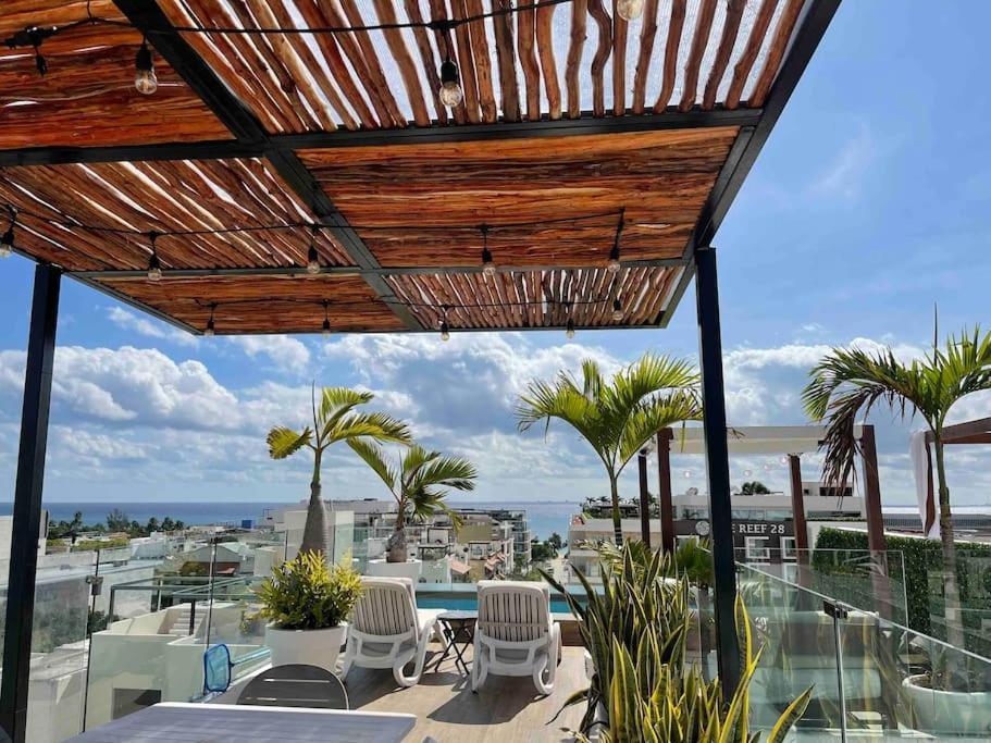 Apartment Penthouse On 5av! Private Pool! Rooftop With Ocean View Playa del Carmen