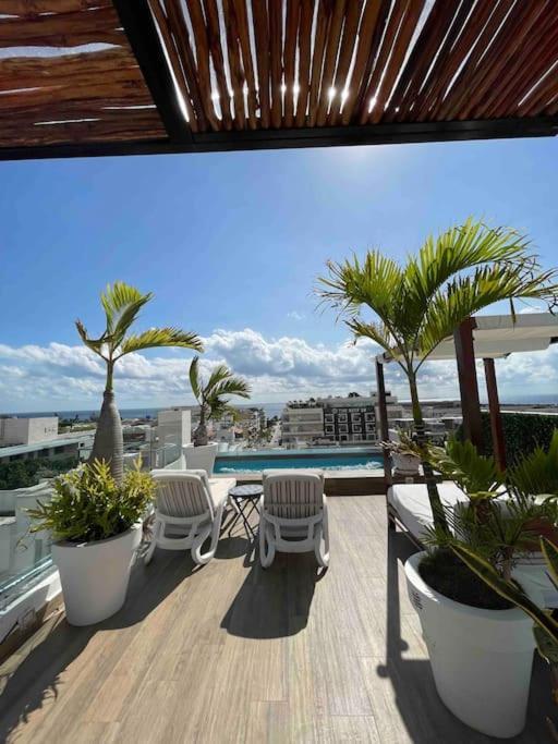 Penthouse On 5av! Private Pool! Rooftop With Ocean View