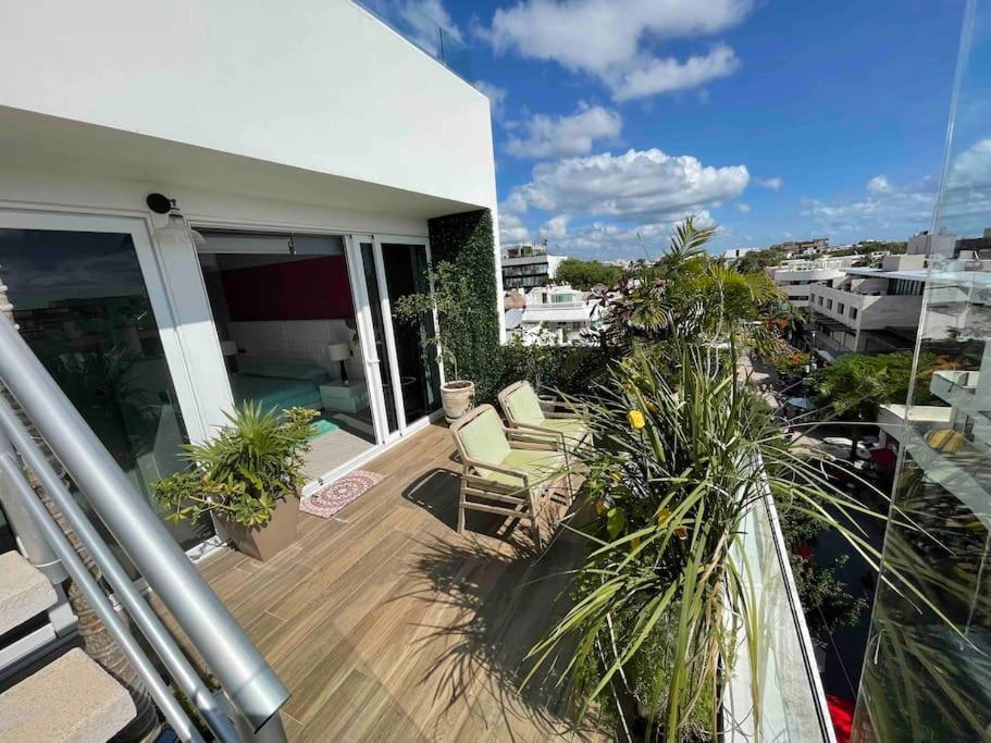 Penthouse On 5av! Private Pool! Rooftop With Ocean View Apartment Playa del Carmen