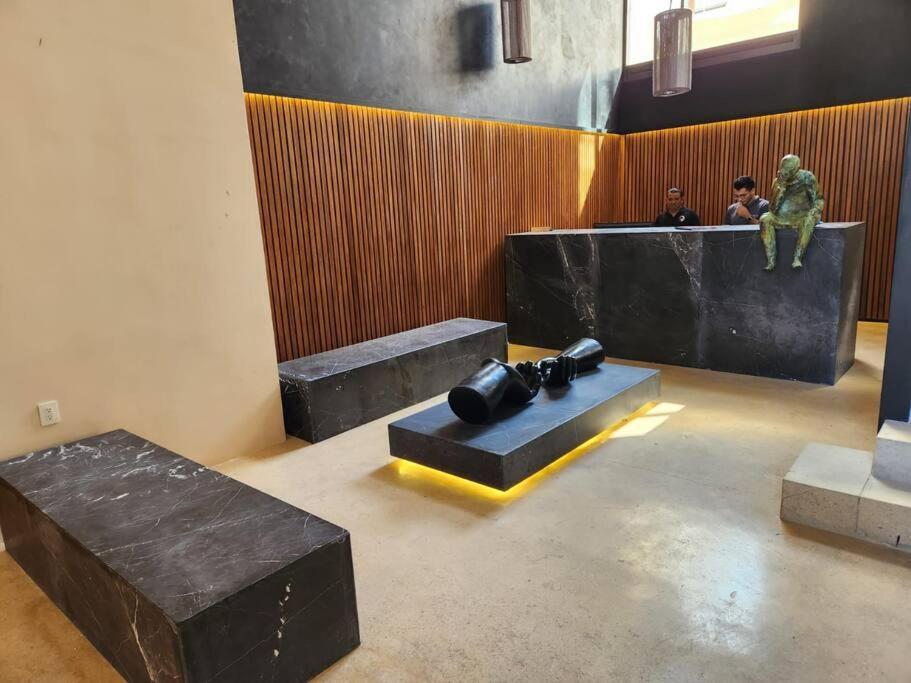 Lujoso Loft Nuevo Con Vista Al Mar Y Rooftop Pool Apartment