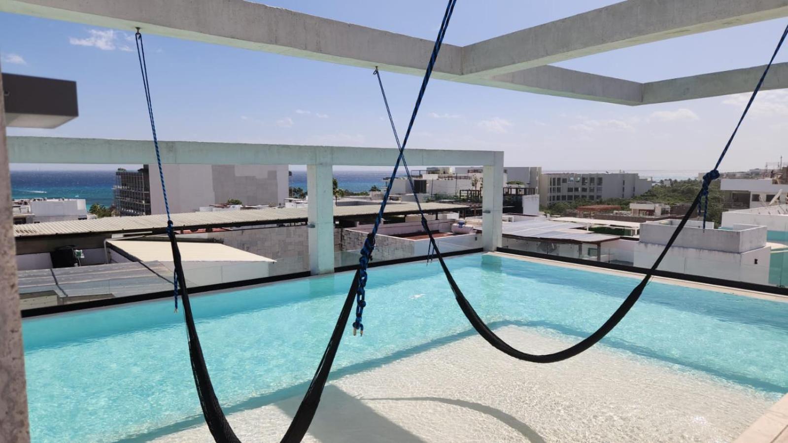 Lujoso Loft Nuevo Con Vista Al Mar Y Rooftop Pool * Playa del Carmen