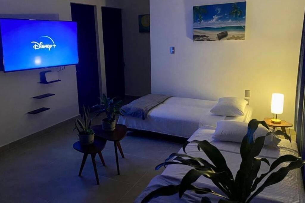 Apartment Depa Familiar Pb 6pax Con Alberca Rodeado De Restaurantes Zona Segura