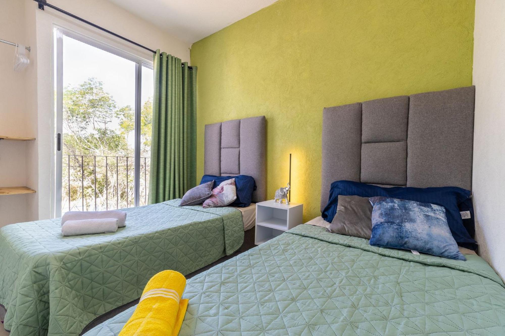 Espacio Yuca Con Rooftop Privado, Alberca, Parking, Tren Maya Cercano Appartement *