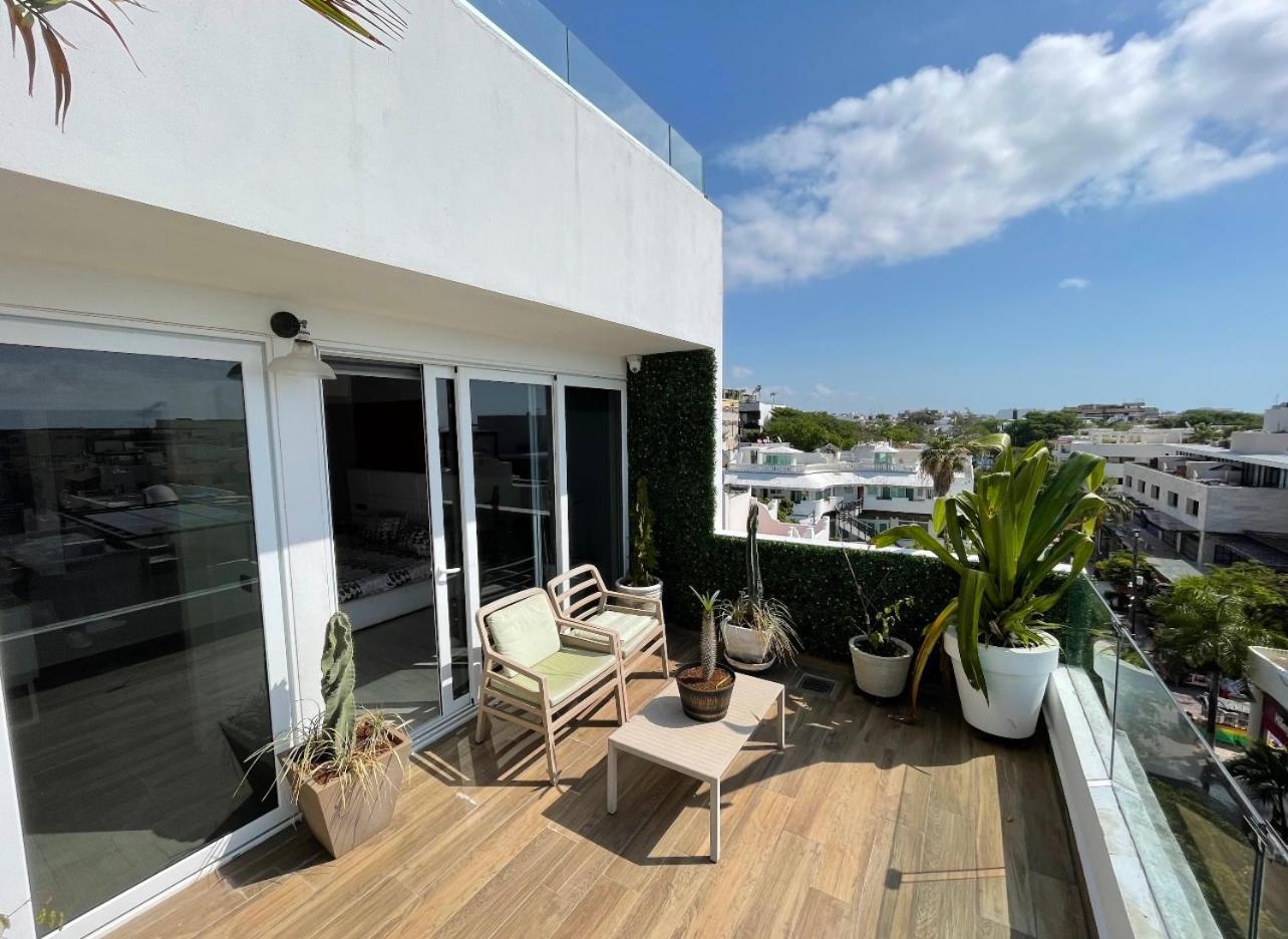 Penthouse On 5av! Private Pool! Rooftop With Ocean View * Playa del Carmen