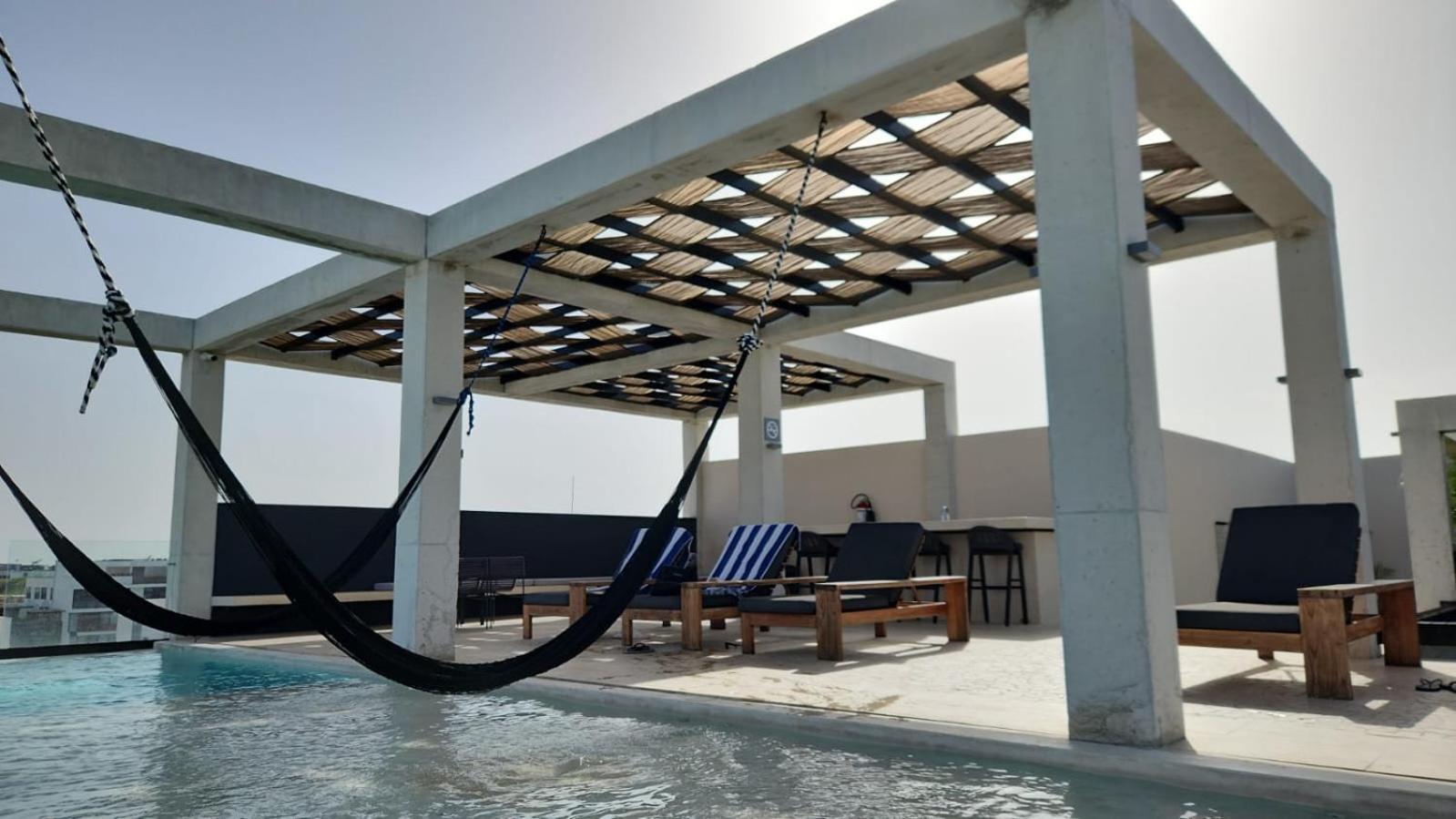 Apartment Lujoso Loft Nuevo Con Vista Al Mar Y Rooftop Pool