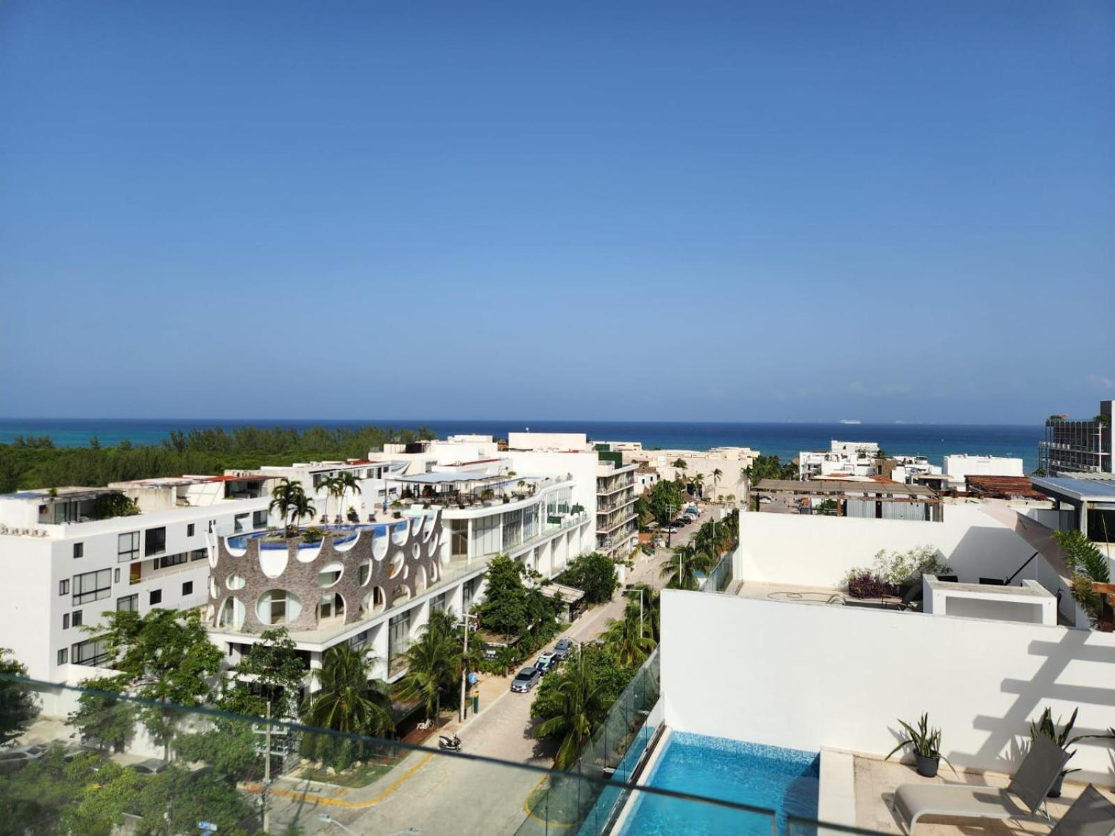 Apartment Lujoso Loft Nuevo Con Vista Al Mar Y Rooftop Pool