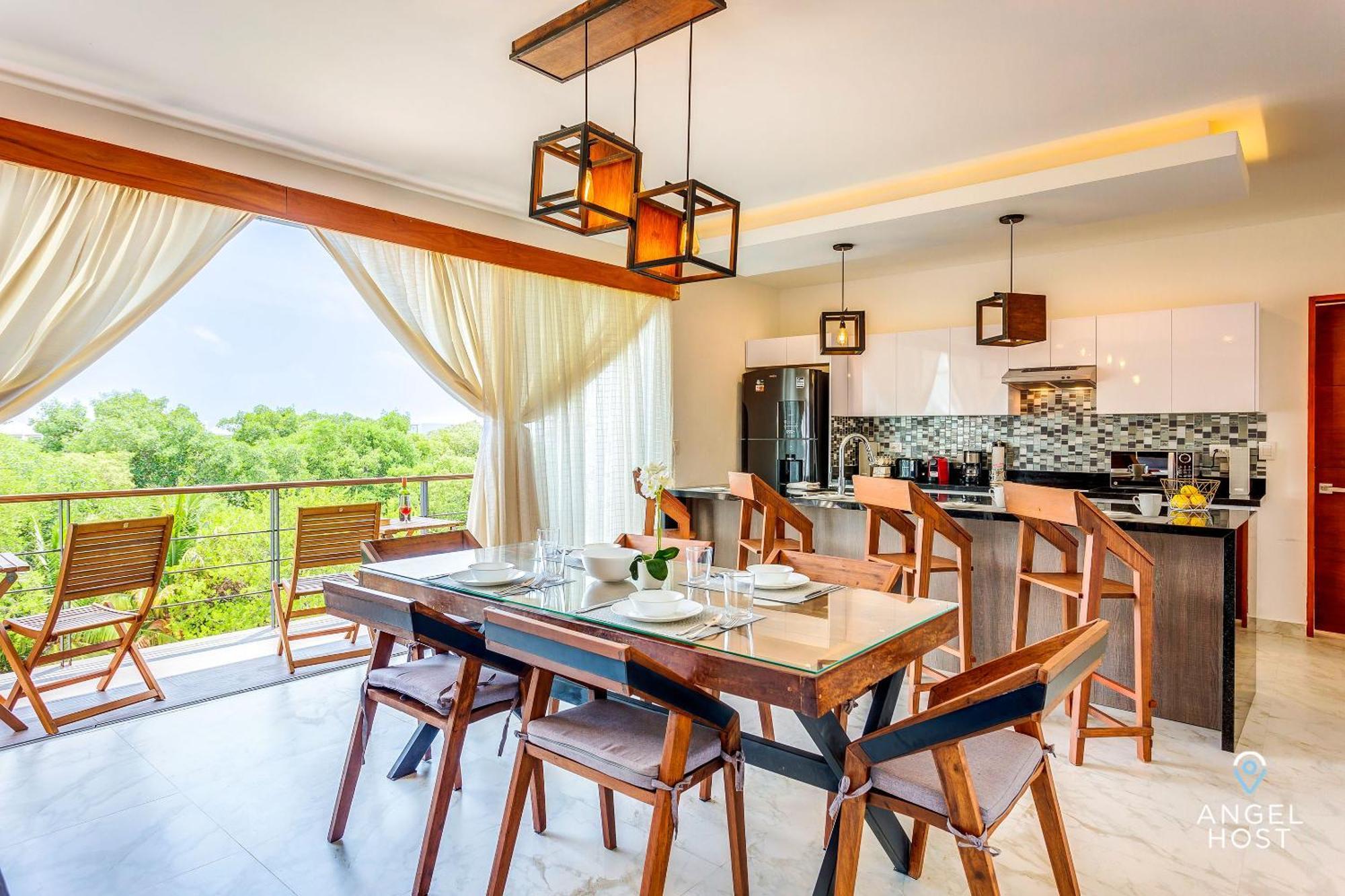 Vakantiehuis Jungle & Ocean View Condos, 2 Shared Pools & Rooftop Playa del Carmen