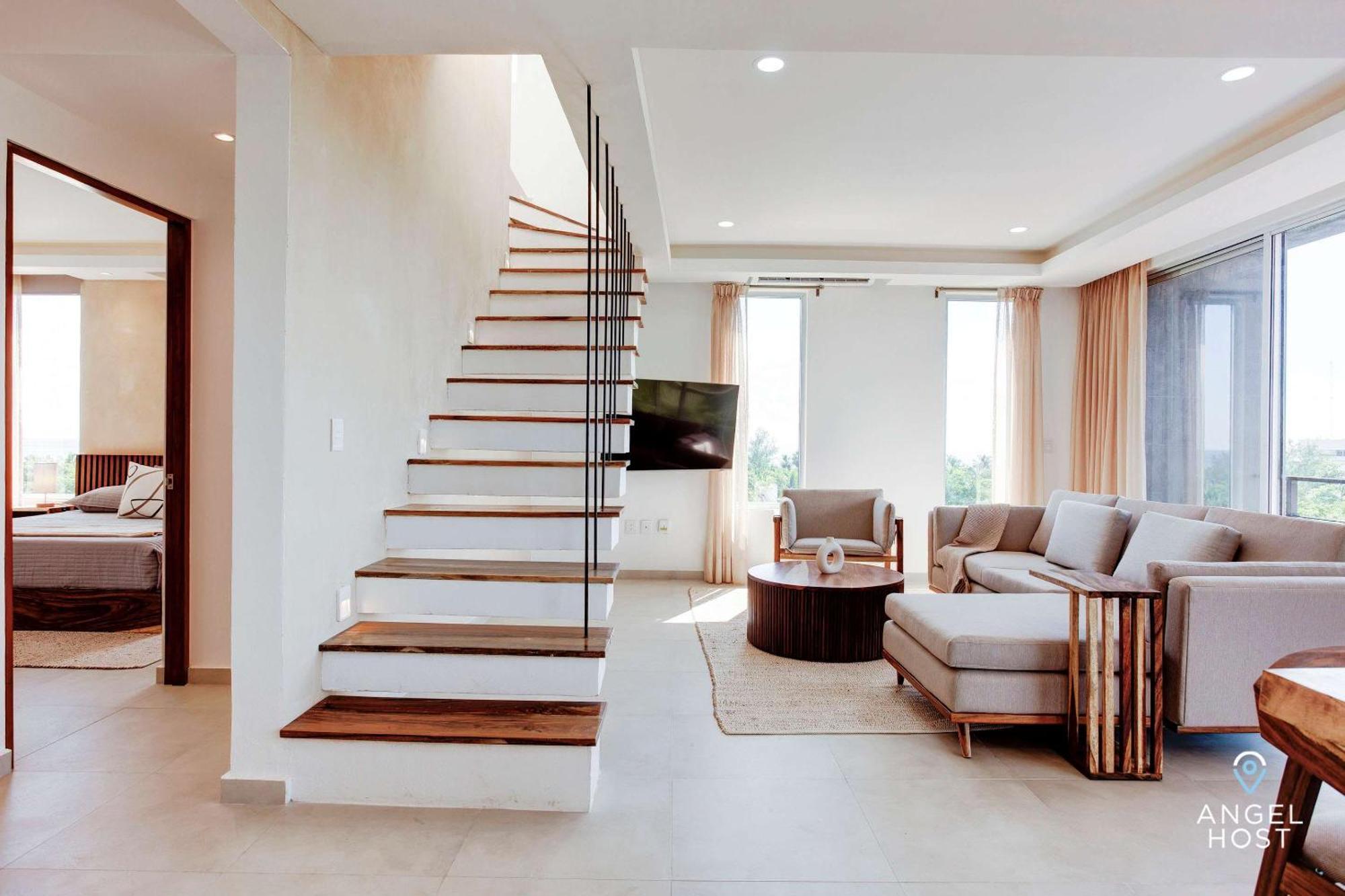 Jungle & Ocean View Condos, 2 Shared Pools & Rooftop Vakantiehuis Playa del Carmen
