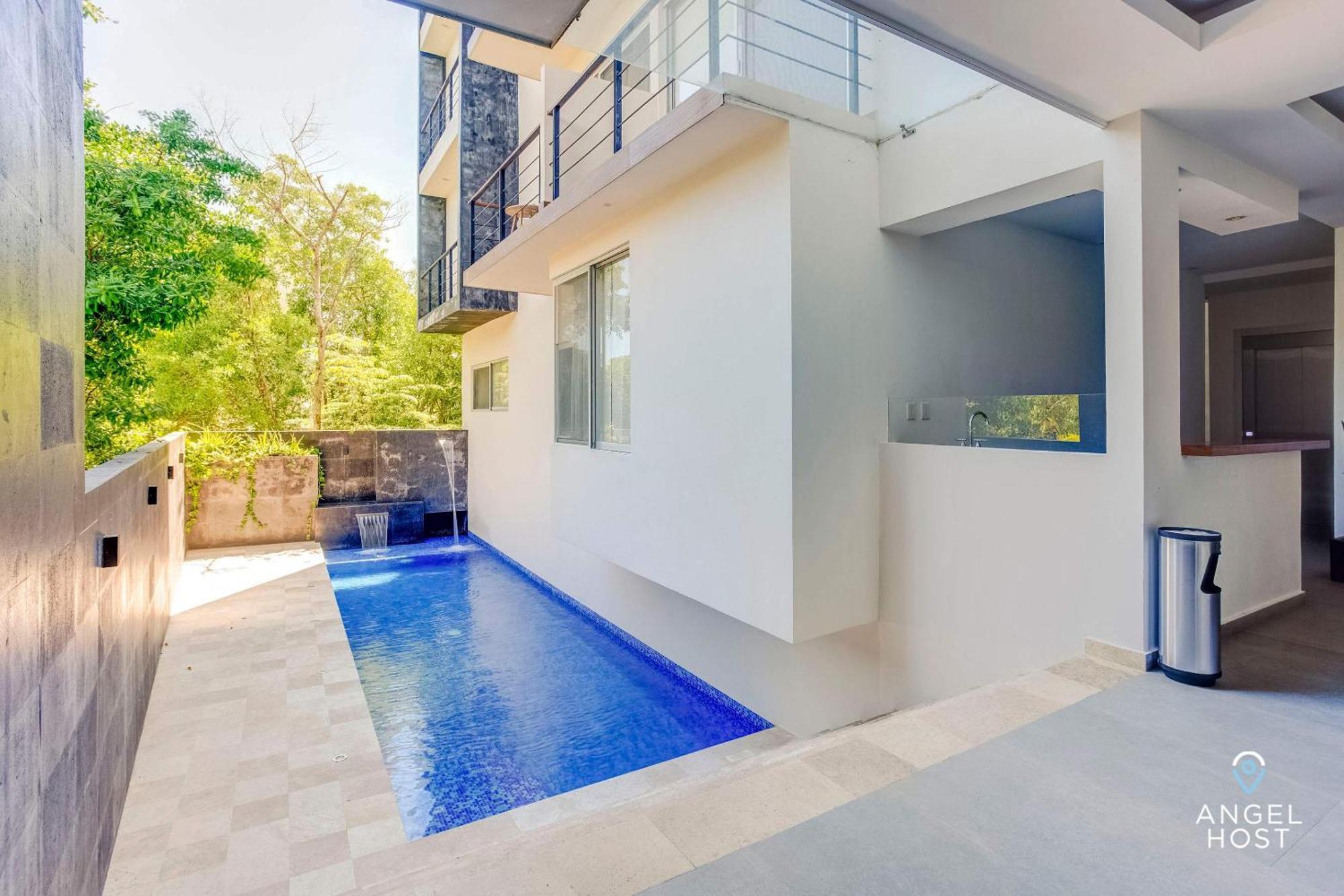 Jungle & Ocean View Condos, 2 Shared Pools & Rooftop Vakantiehuis Playa del Carmen