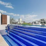 Danzamar 1B With Pool & Rooftop Near Mamitas Beach