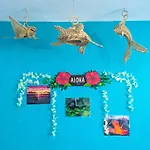 A5 Beachside Bliss Family Hawaiian Themed Quad Studio Kitchen Ac