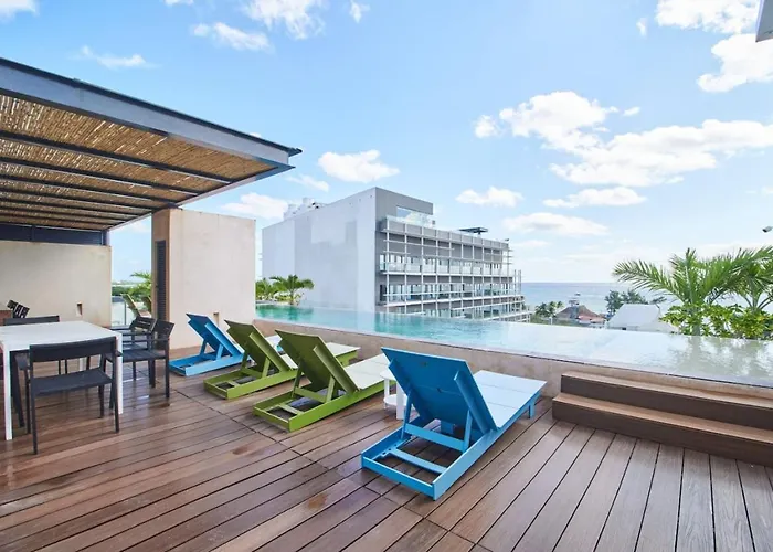 Downtown 2Br Home Beach At 200M With Rooftop And Pool