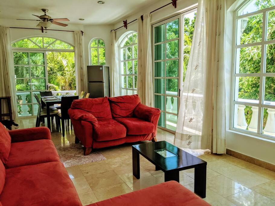18br Up To 50guest Castillos Playacar Walk To And 5th Ave 1000mbps Сasa de vacaciones *
