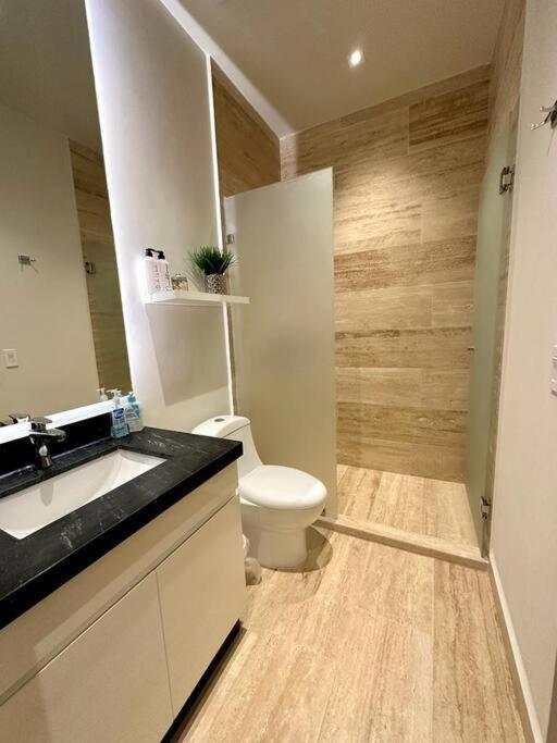 2 Beds Pool View Modern Apt/parking, Gym, Rooftop - 405 Musa Apartment Playa del Carmen