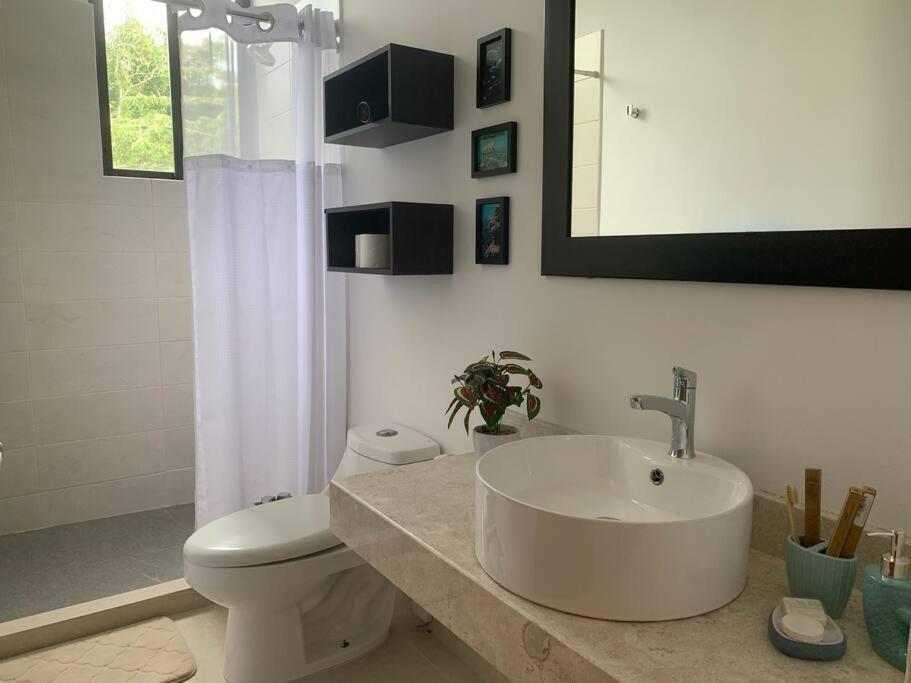 Ferienhaus Casa Nah Ha' Con Jacuzzi, Jardin Y Alberca