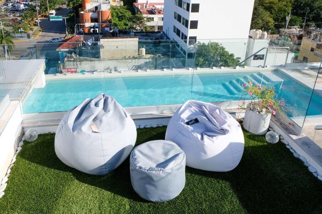Casa Menta* Luxury Studio *free Bike *speed Wi-fi! Appartement Playa del Carmen