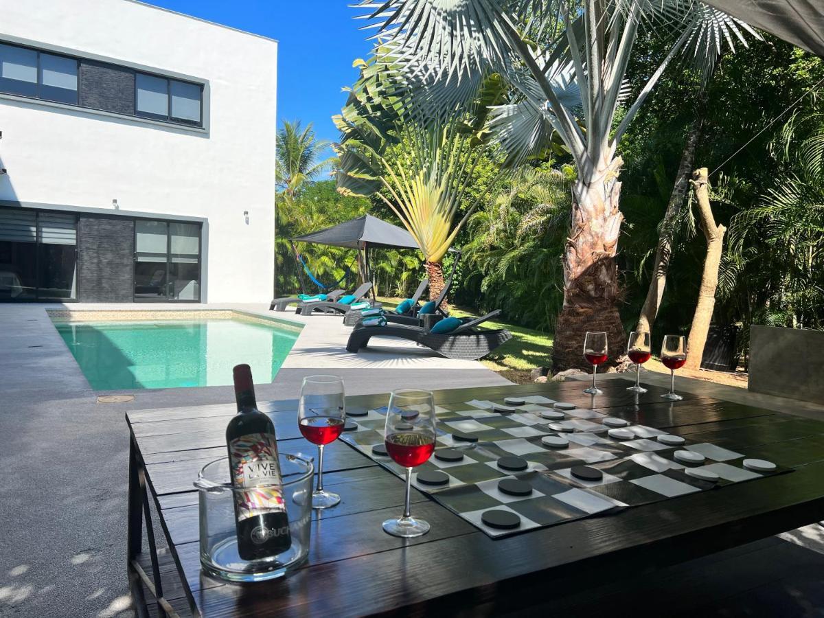 Villa Moderna Venus En Playacar 5 Min 5ta/playa 22 Pax