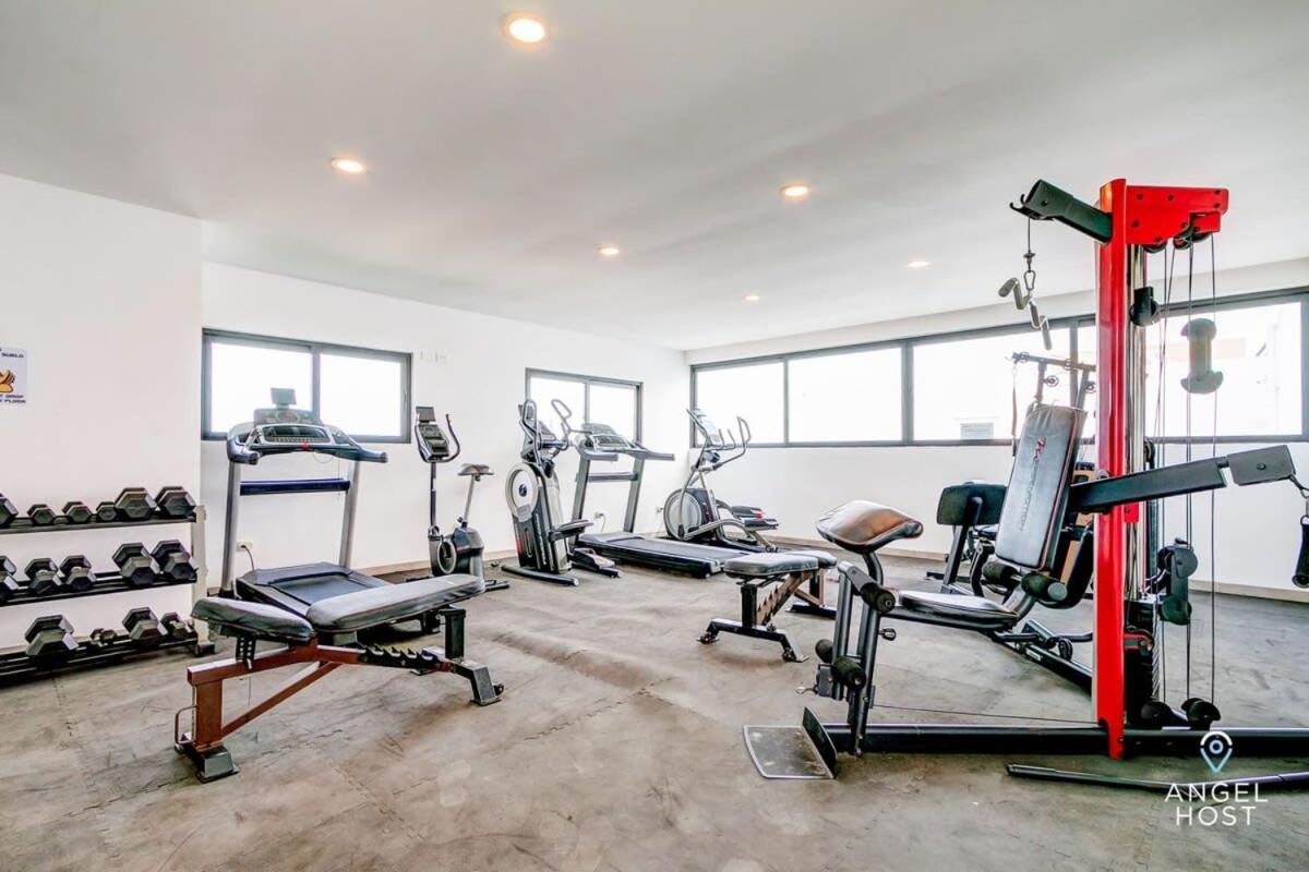 With Amenities Sleeps 8 Roof Pool Gym Ferienhaus Playa del Carmen